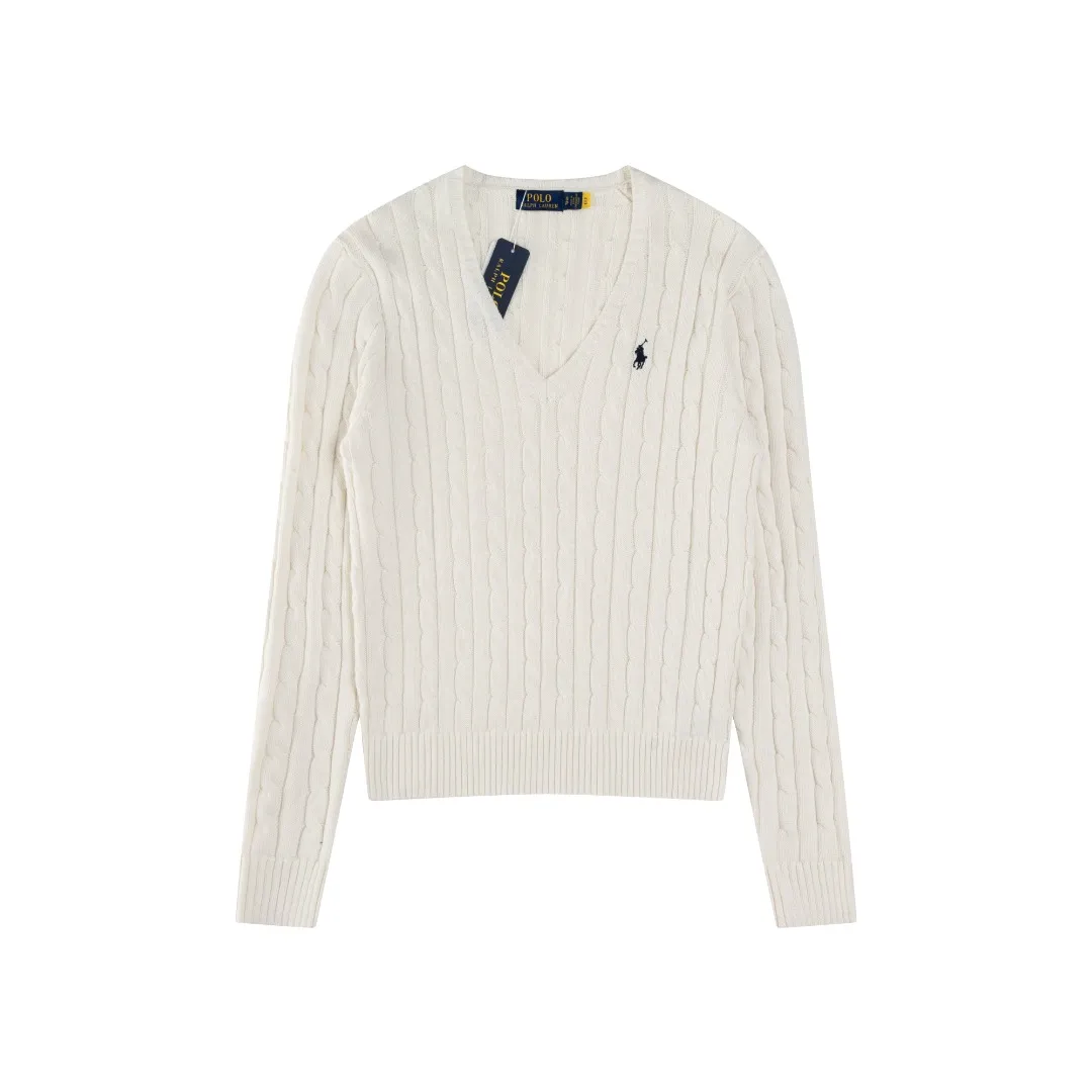 P210 #R90 RALPH LAUREN Thirteen colors of Ralph Lauren classic small label embroidery V-neck pullover cable cardigan sweater women's top, high-density LOGO embroidery on the chest, original customization of tag accessories. Made of pure cotton yarn, pure cotton is skin-friendly and comfortable, small label war horse embroidered twist button V-neck sweater🐎High quality, follow the blogger to learn how to wear it! Let’s buy a Ralph Lauren cable sweater. It’s a super hard-to-find series after it became popular. It’s hard to find one on the official website. It’s simple and practical to wear, with a lazy and loose feel. The thickened fabric has more texture, feels soft and delicate, and has a loose fit. Whether worn alone or layered, you can wear different styles of fashion with just one piece!   Size： Sleeve length: 60/61/62/63